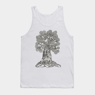 Animal Tree 3 Tank Top